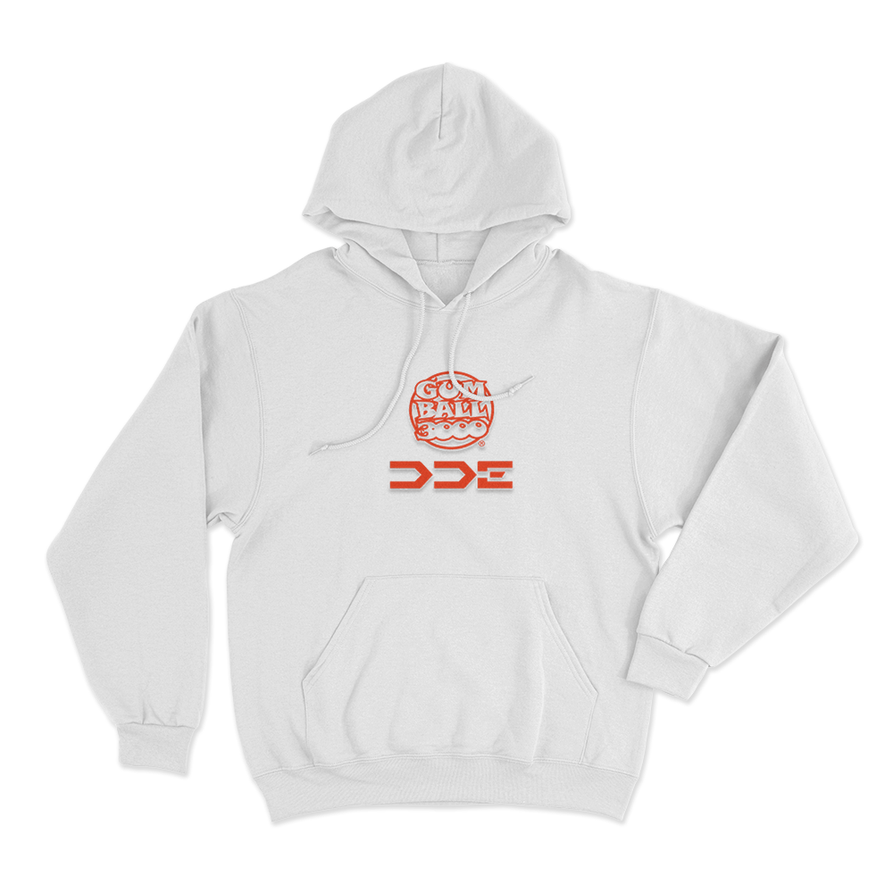 DDE Gumball 3000 Unisex Hoodie White DDE Gumball 3000 Unisex Hoodie White