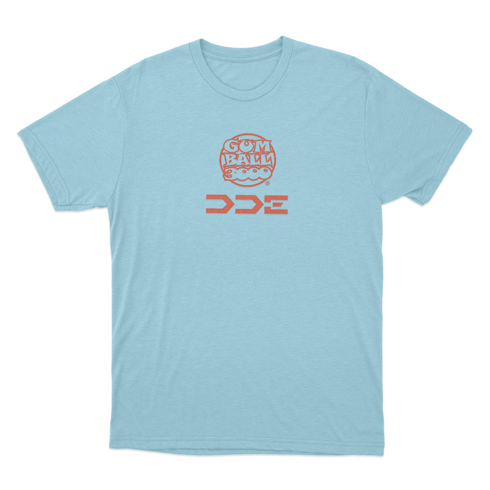DDE Gumball 3000 Unisex T Shirt Sky Blue DDE Gumball 3000 Unisex T Shirt Sky Blue