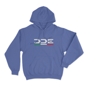 DDE logo Unisex Hoodie Blue
