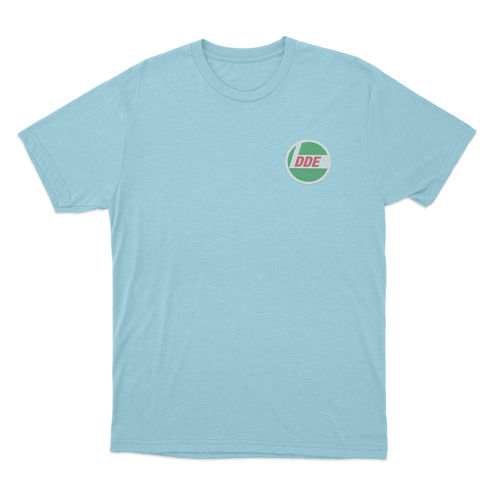 Dde Gas Station Logo Unisex T Shirt Sky Blue Dde Gas Station Logo Unisex T Shirt Sky Blue