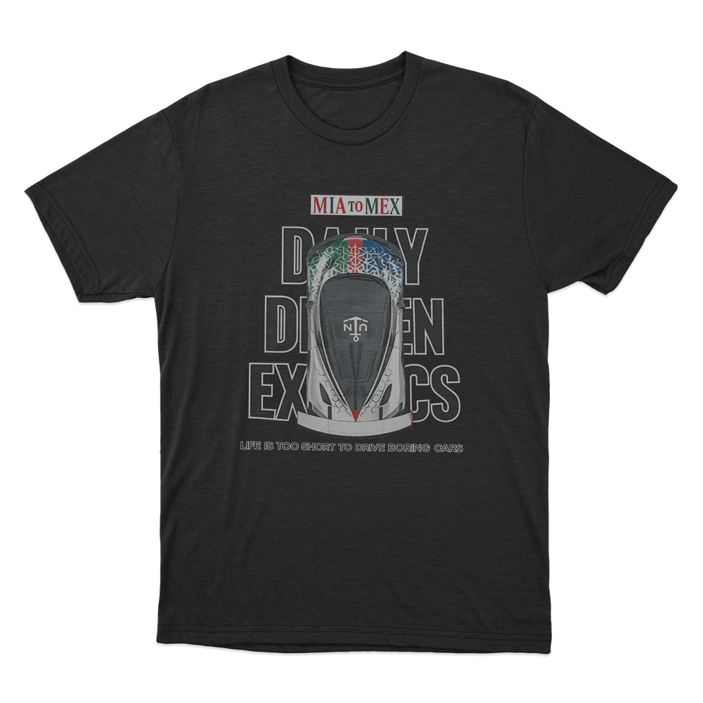 Mia-Mex Rally Unisex T Shirt Black Mia Mex Rally Unisex T Shirt Black
