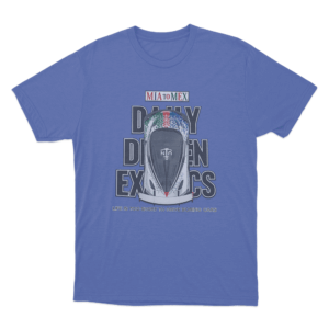 Mia Mex Rally Unisex T Shirt Blue