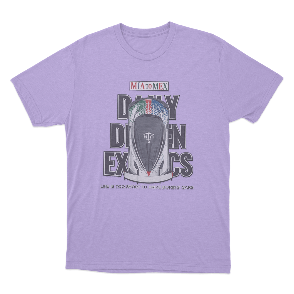 Mia-Mex Rally Unisex T Shirt Purple Mia Mex Rally Unisex T Shirt Purple